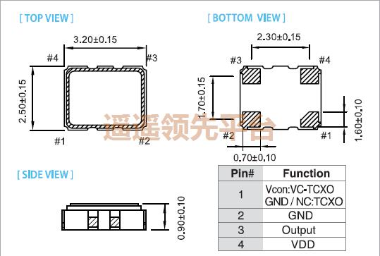 TXETBLSANF-26.000000,泰艺有源振荡器,26M晶体,削峰正弦波德赢vwin8868官网,TCXO德赢vwin8868官网,电压2.8V~3.3V TXETBLSANF-26.000000,泰艺有源振荡器,26M晶体,削峰正弦波德赢vwin8868官网,TCXO德赢vwin8868官网,电压2.8V~3.3V